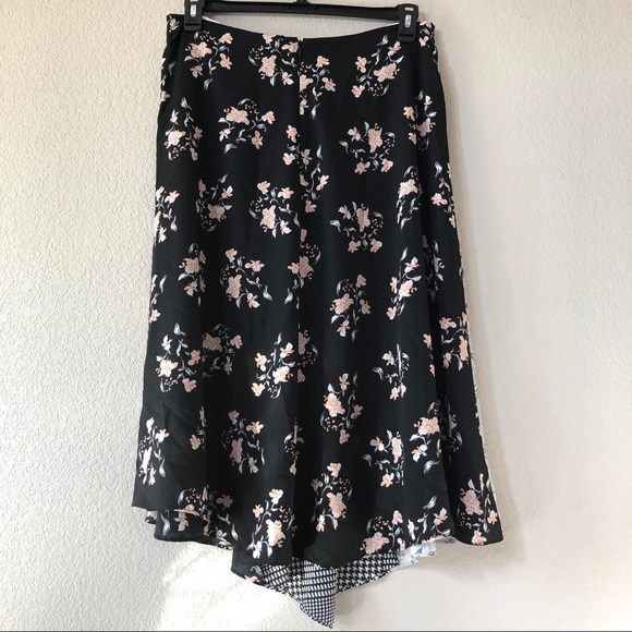 NWT! Calvin Klein Geometric Patch Midi Skirt 12 - Picture 3 of 3